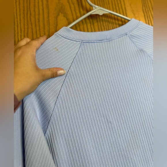 Lululemon Rest Less Ribbed Pullover Long Sleeve Top No Size Tag- Say L/XL - Picture 13 of 15